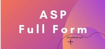 ASP-Full-Form